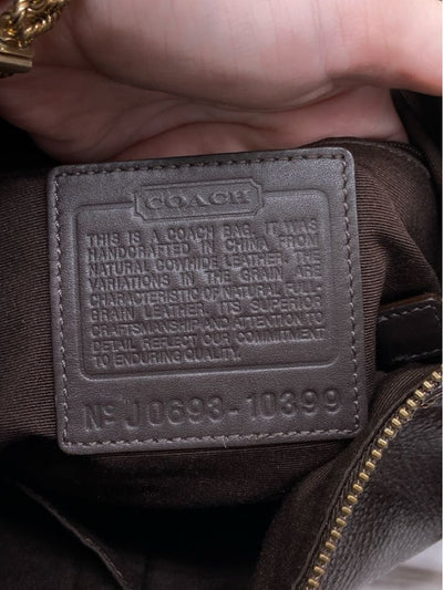 Coach 10399 Chelsea Crossbody Brown Leather Purse Bag