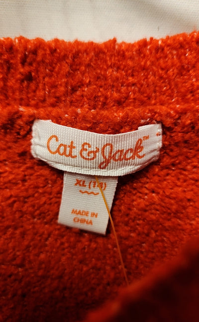 Cat & Jack Girl's Size 14 Red Sweater