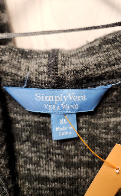 Simply Vera Women's Size XL Gray Jacket