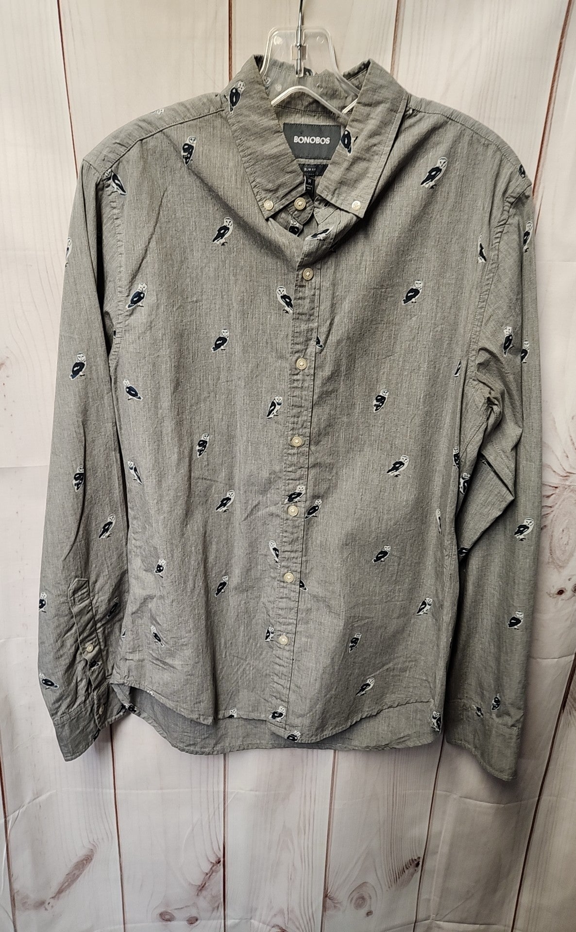 Bonobos Men's Size M Gray Shirt