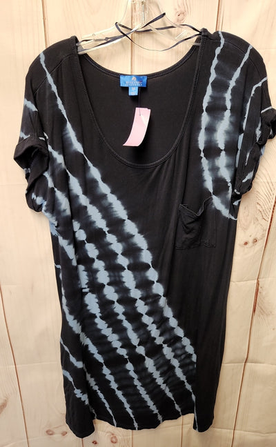 Blue Curl Beachwear Women's Size M Blue Dress Coverup