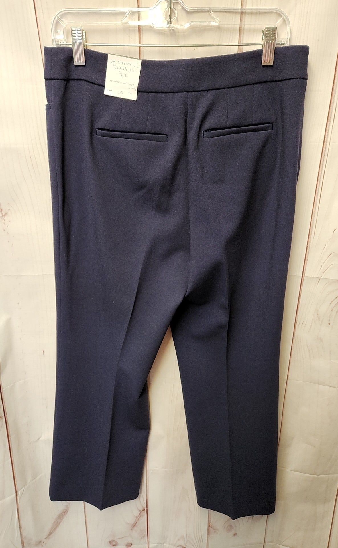 NWT Talbots Women's Size 6 Petite Navy Pants