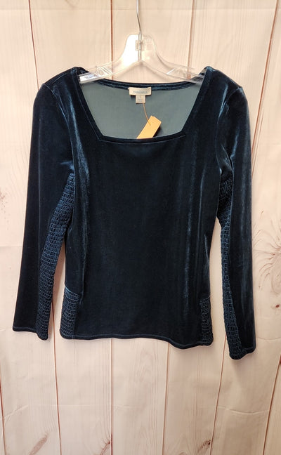 Sundance Women's Size S Teal Long Sleeve Top
