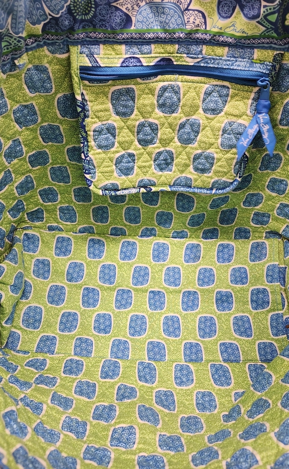 Vera Bradley Blue Tote Bag