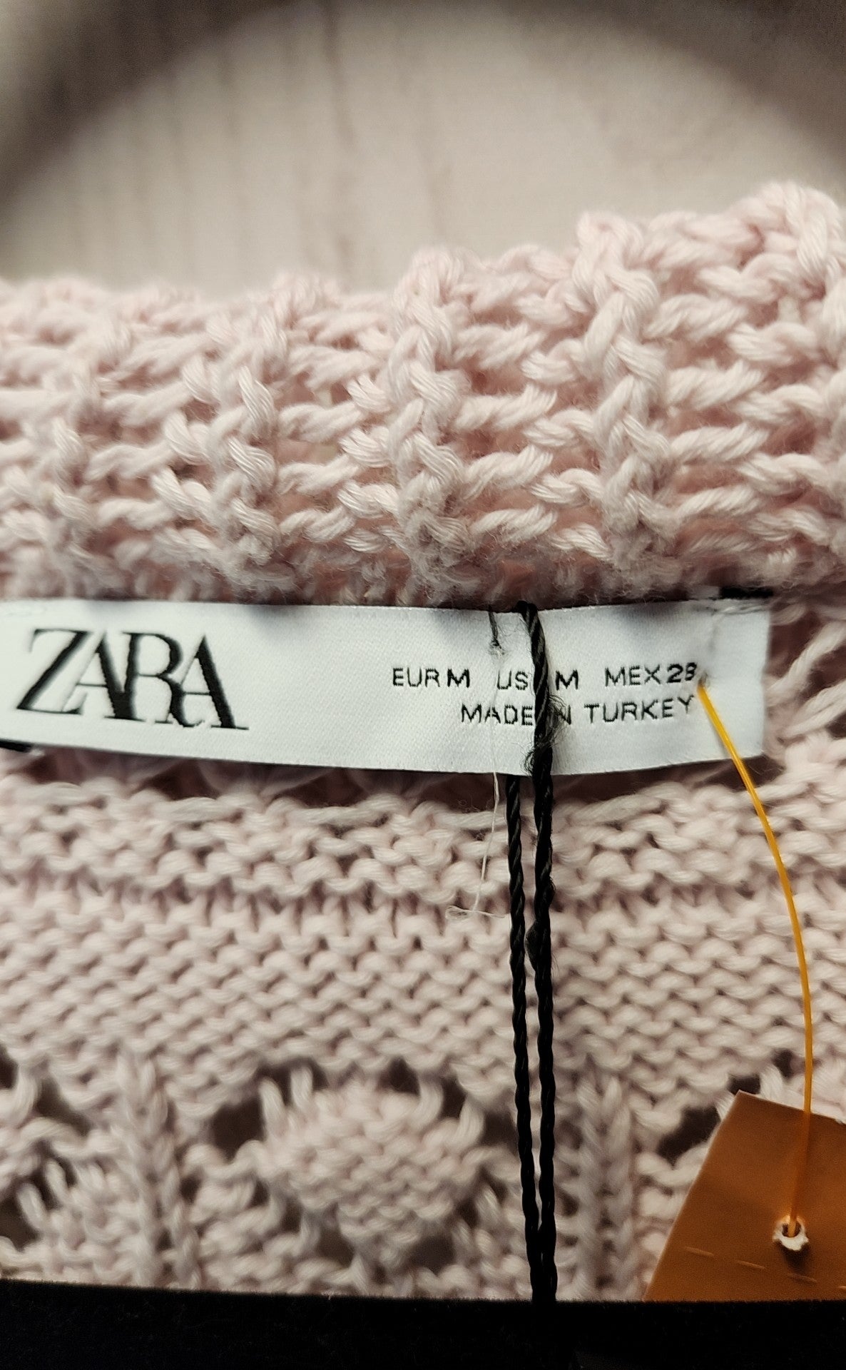 Zara Women's Size M Pink Sweater