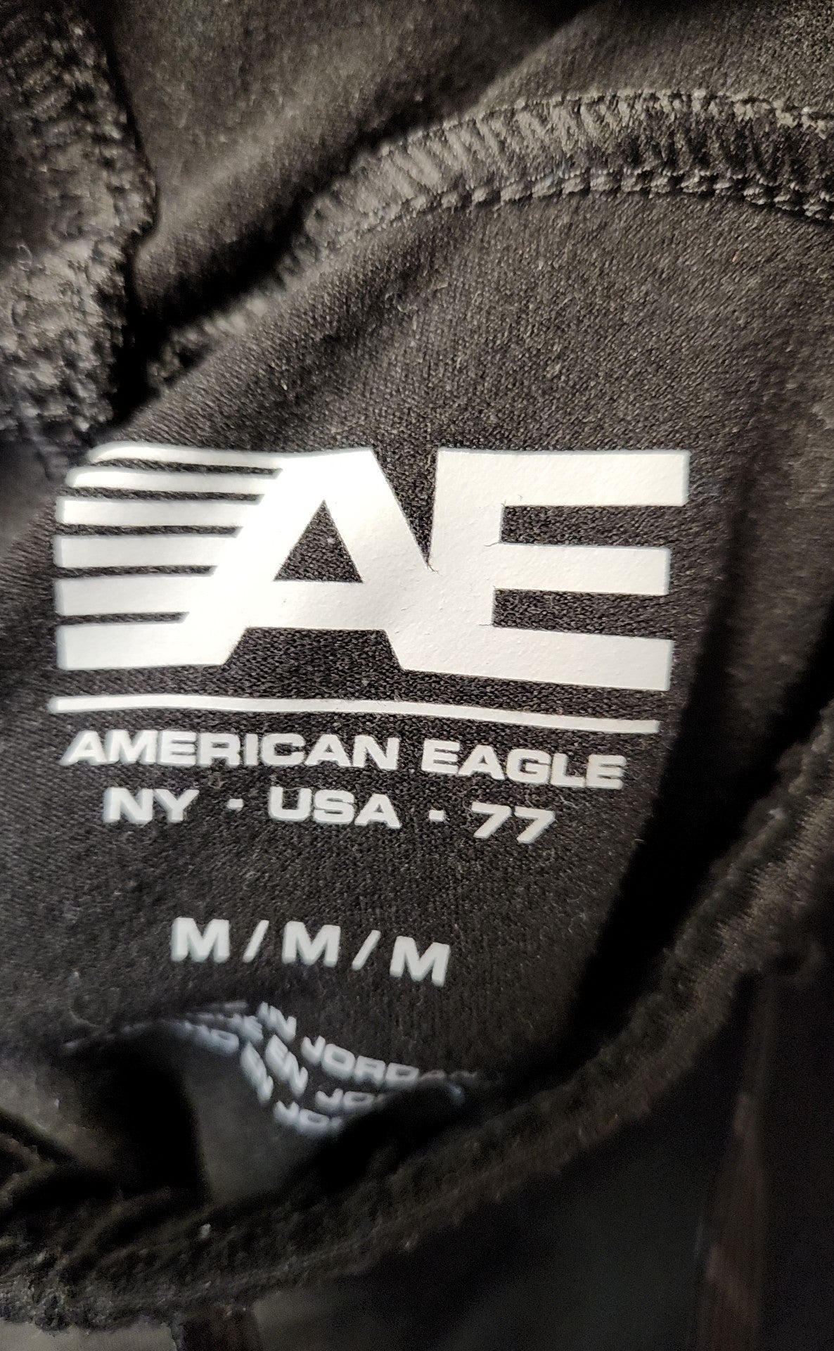 American Eagle Men's Size M Black Sweatpants