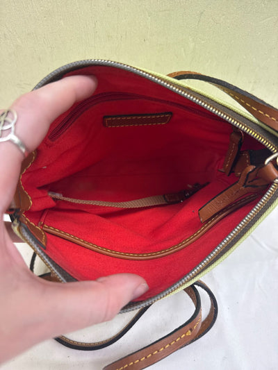 Dooney & Bourke Green Canvas Purse Bag