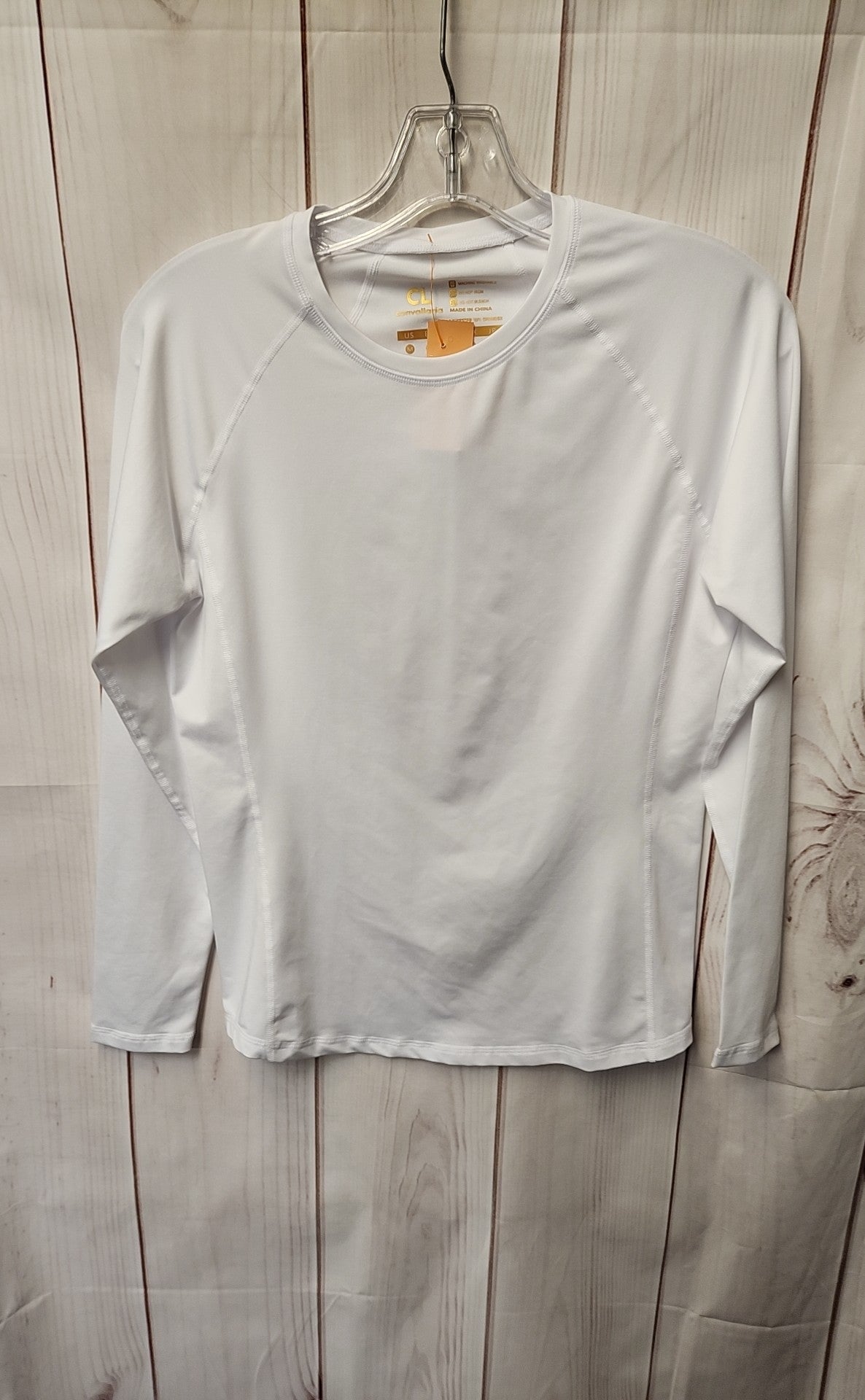 Convallaria Women's Size M White Long Sleeve Top