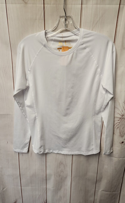 Convallaria Women's Size M White Long Sleeve Top