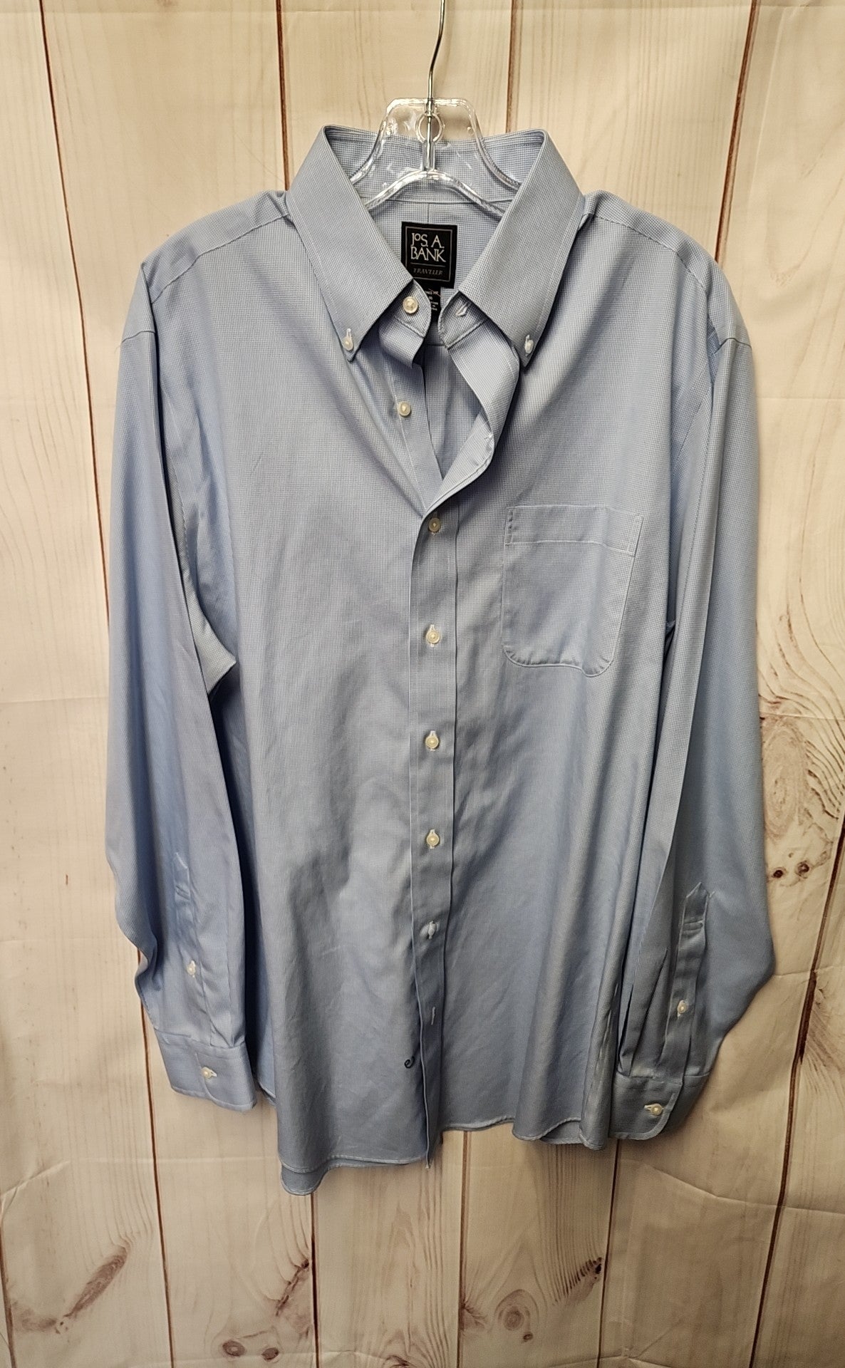 Jos A Bank Men's Size L Blue Shirt