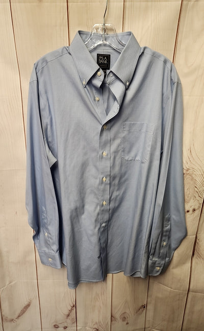 Jos A Bank Men's Size L Blue Shirt