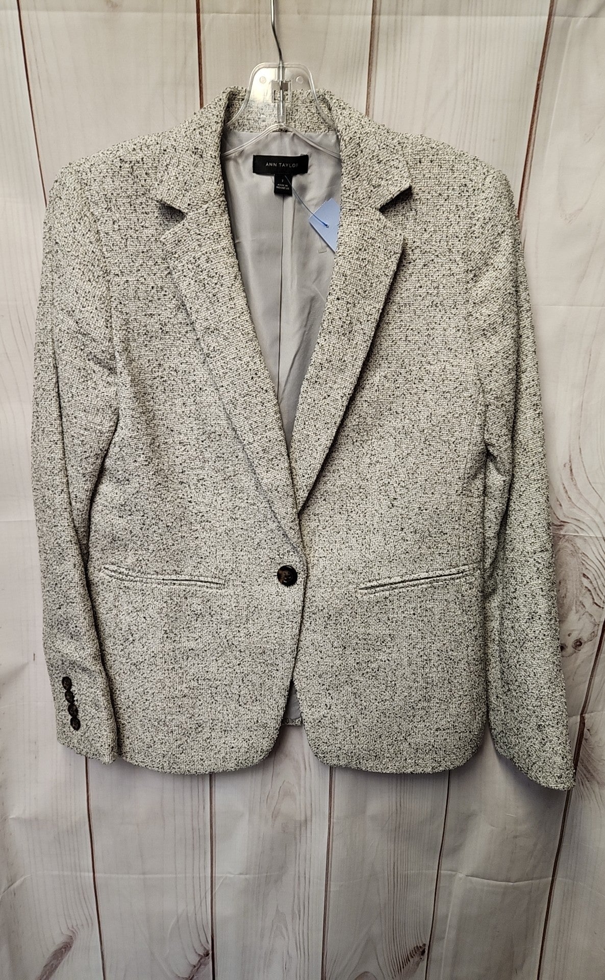 Ann Taylor Women's Size 2 Gray Blazer