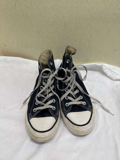 Converse Women's Size 8 Black Sneakers Shoes