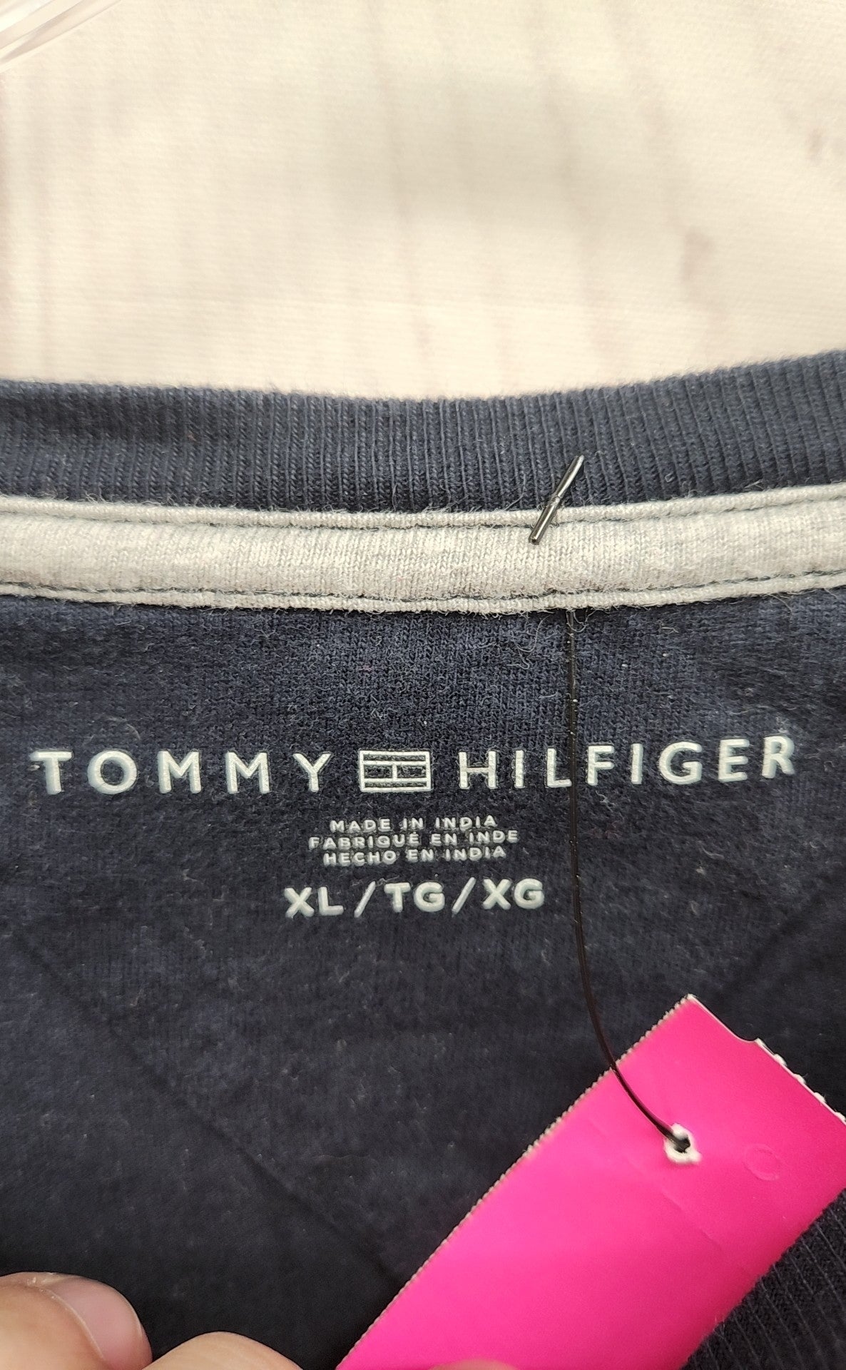 Tommy Hilfiger Men's Size XL Navy Shirt