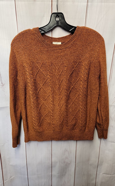 St Johns Bay Women's Size M Brown Sweater