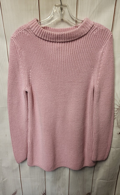Talbots Women's Size M Petite Pink Sweater