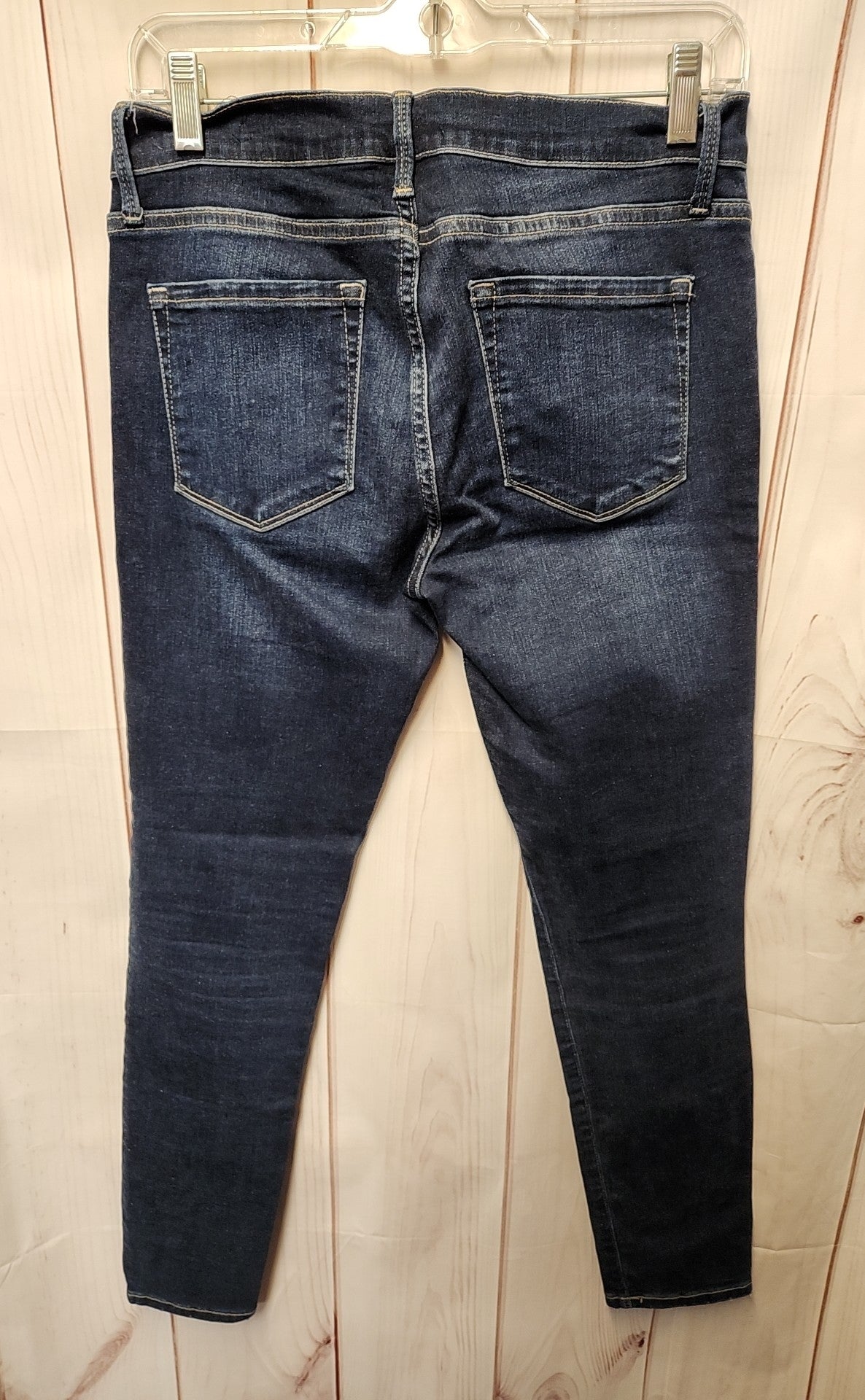 Frame Women's Size 27 (3-4) Blue Jeans Le Skinny de Jeanne Crop