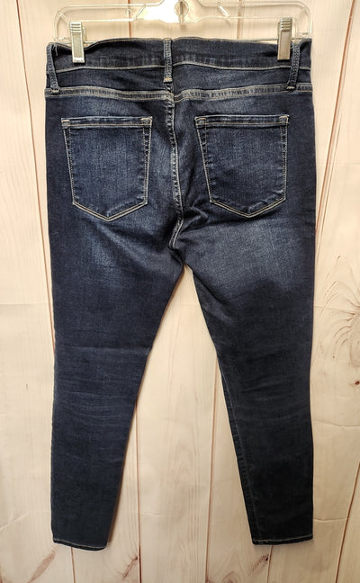 Frame Women's Size 27 (3-4) Blue Jeans Le Skinny de Jeanne Crop
