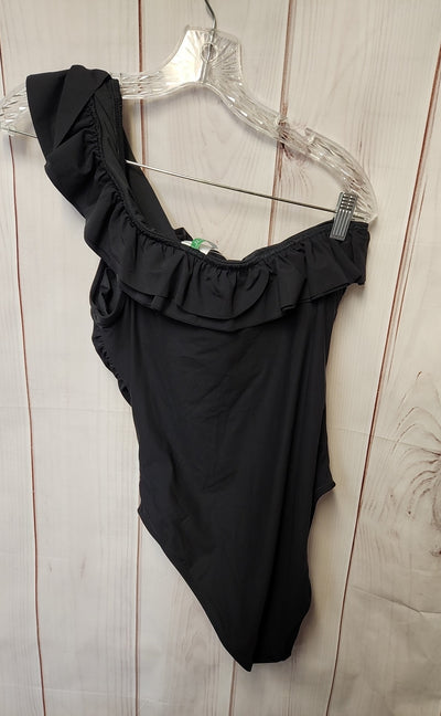 NWT J Crew Women's Size 10 Black Swimsuit
