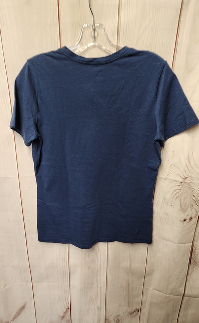 Life Is Good Women's Size S Navy Short Sleeve Top