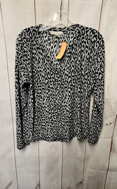Dana Buchman Women's Size M Gray Long Sleeve Top