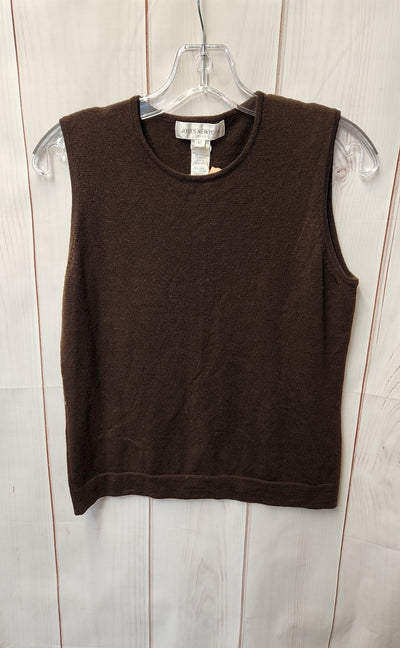 Jones New York Women's Size M Black Knit Sleeveless Top