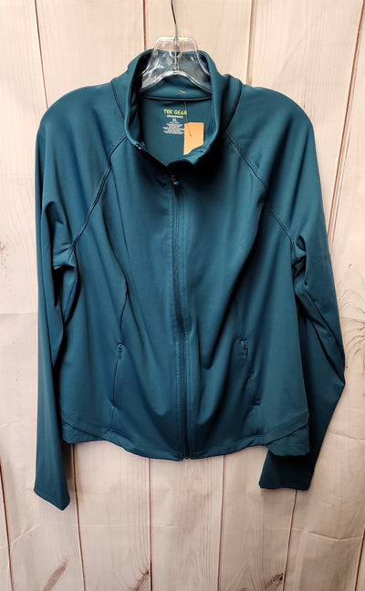 Tek Gear Women's Size XL Green Active Jacket