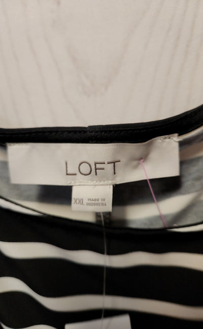 NWT Loft Women's Size XXL Black Dress