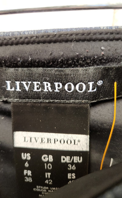 Liverpool Women's Size 6 Navy Pants