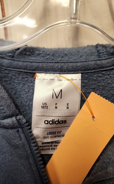 Adidas Boy's Size 10/12 Blue Jacket