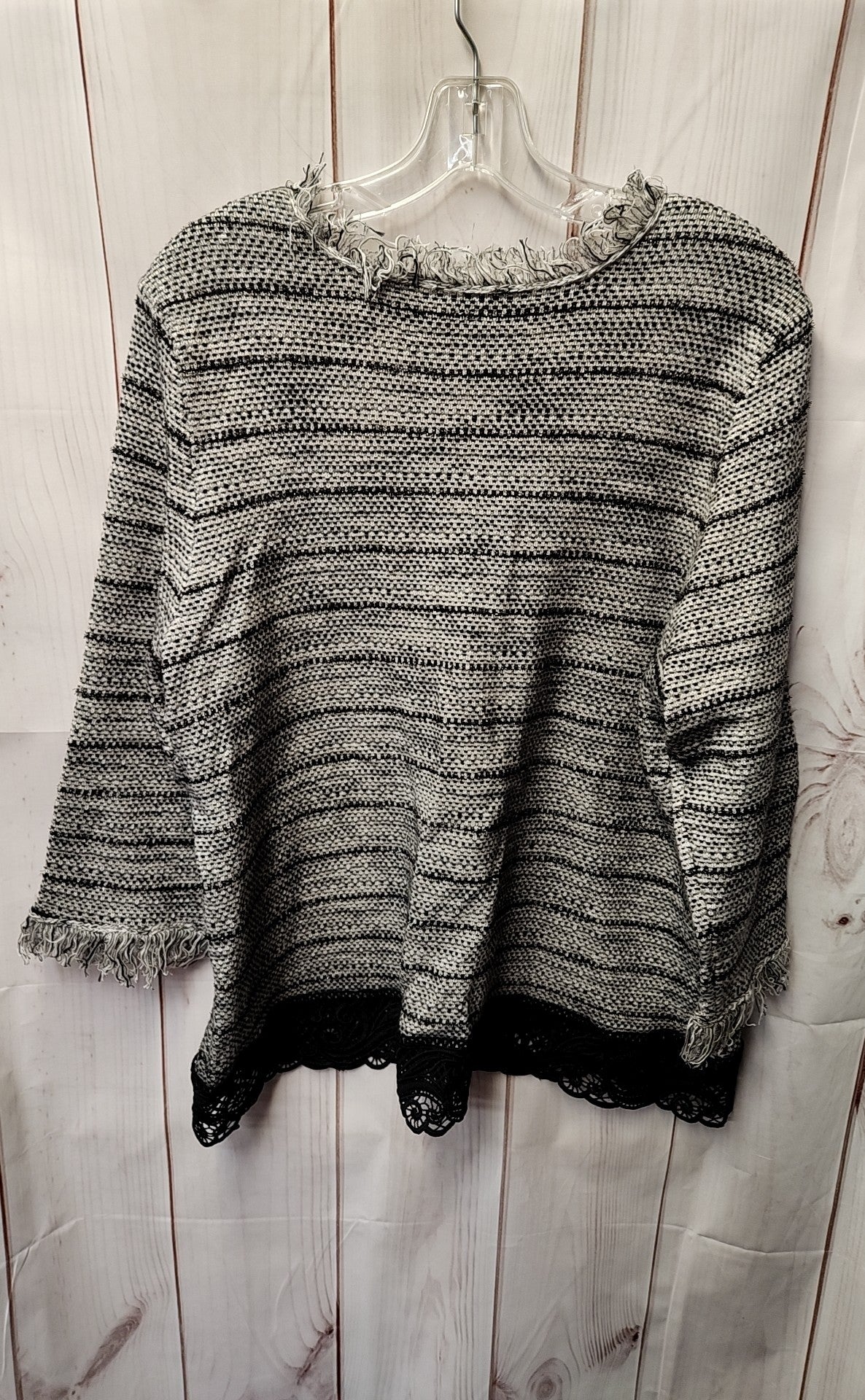 Chico's Women's Size 3 = US XL Gray Cardigan