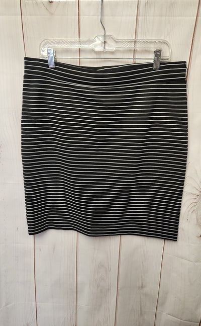 Loft Women's Size L Black Skirt
