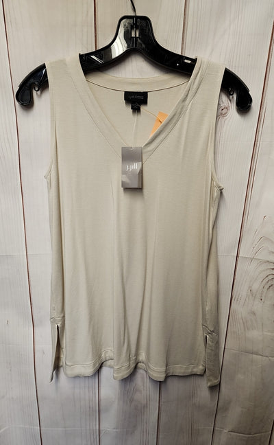 NWT J Jill Women's Size XS Petite Beige Sleeveless Top