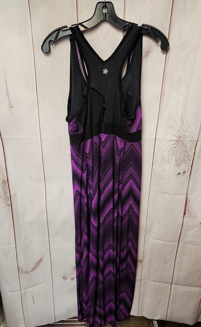 Tek Gear Women's Size M Black & Purple Dress