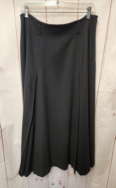Liz Claiborne Women's Size 14 Black Wool Skirt