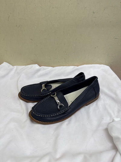 Anne Klein Women's Size 7-1/2 Navy Flats Shoes