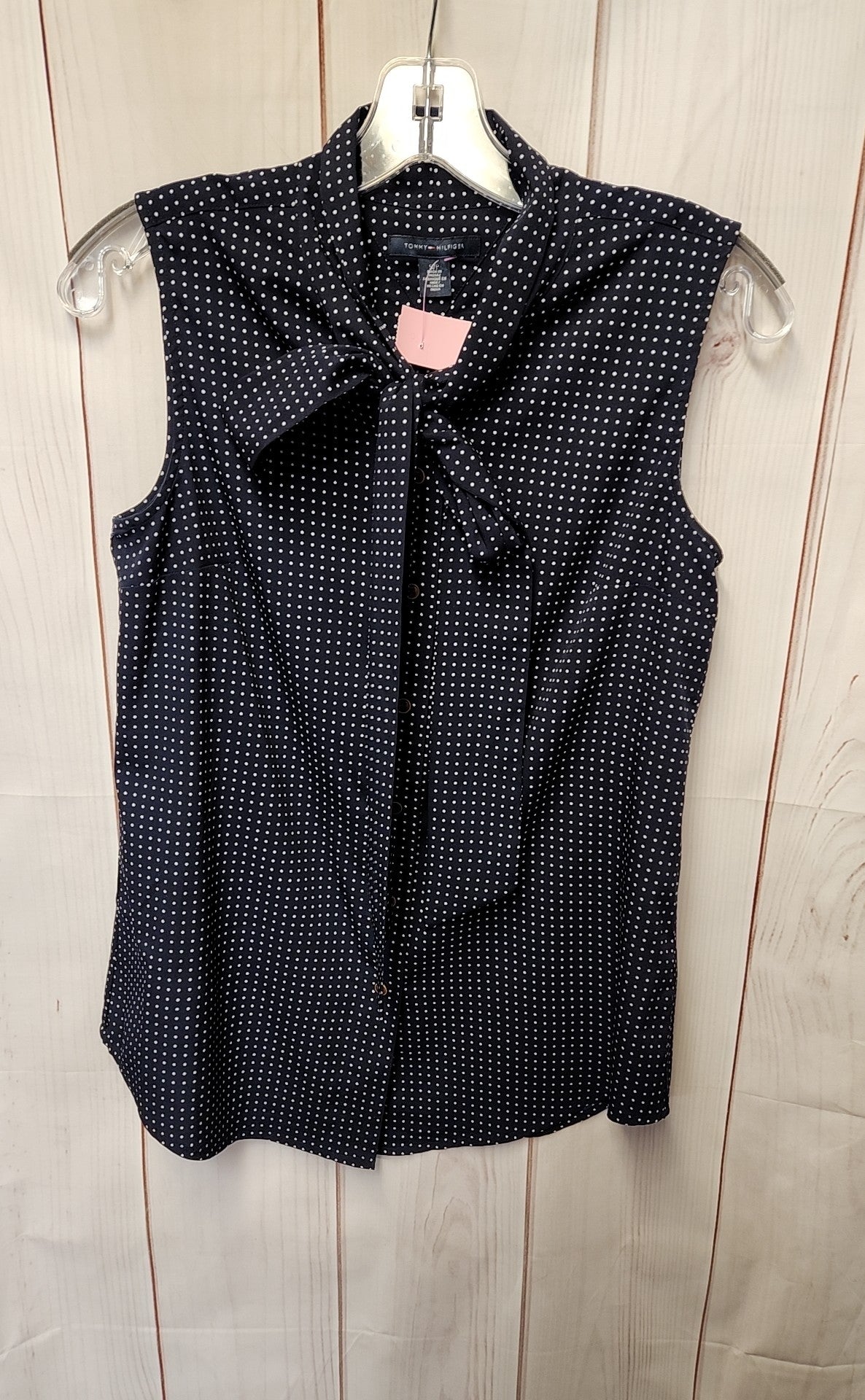 Tommy Hilfiger Women's Size S Navy Sleeveless Top