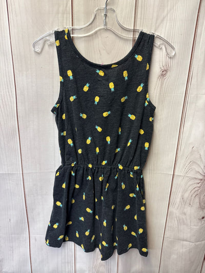 So Girl's Size 10/12 Black Romper