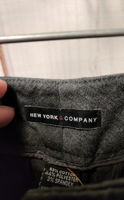 New York & Company Women's Size 6 Gray Pants
