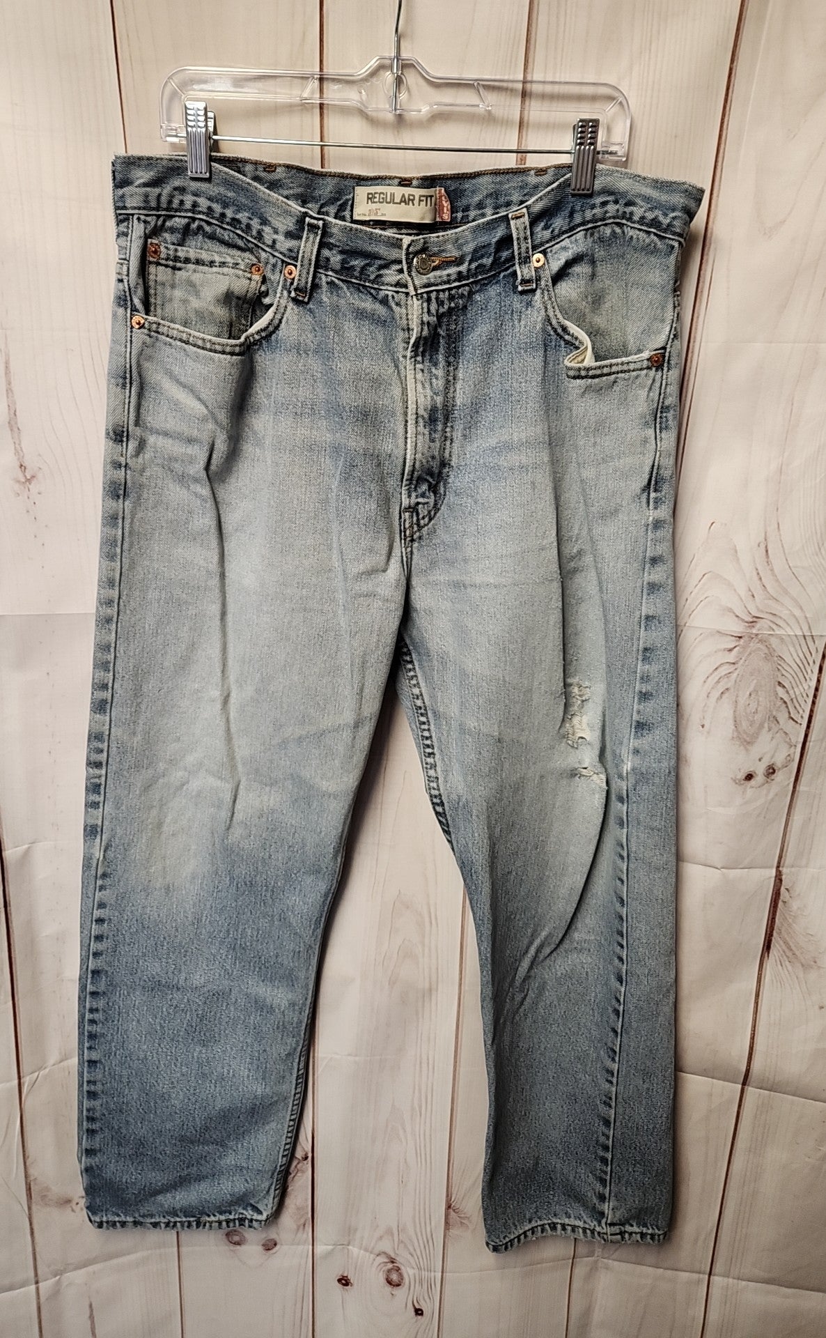 Levis Men's Size 38x30 Blue Jeans 505