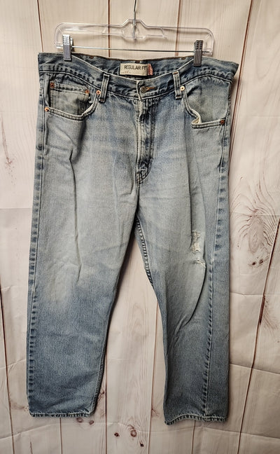Levis Men's Size 38x30 Blue Jeans 505