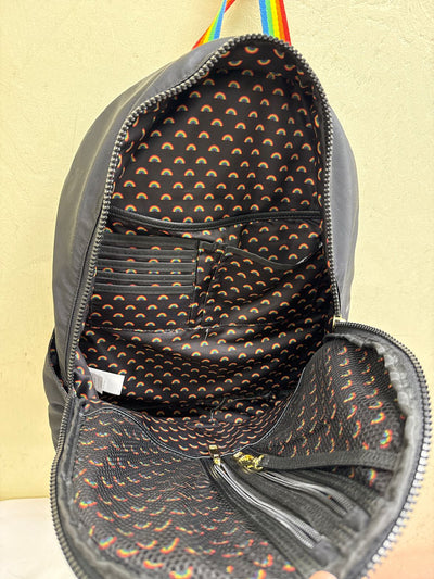 Isaac Mizrahi Black Pride Backpack