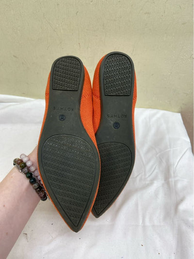 Rothy's Women's Size 7 Orange Flats