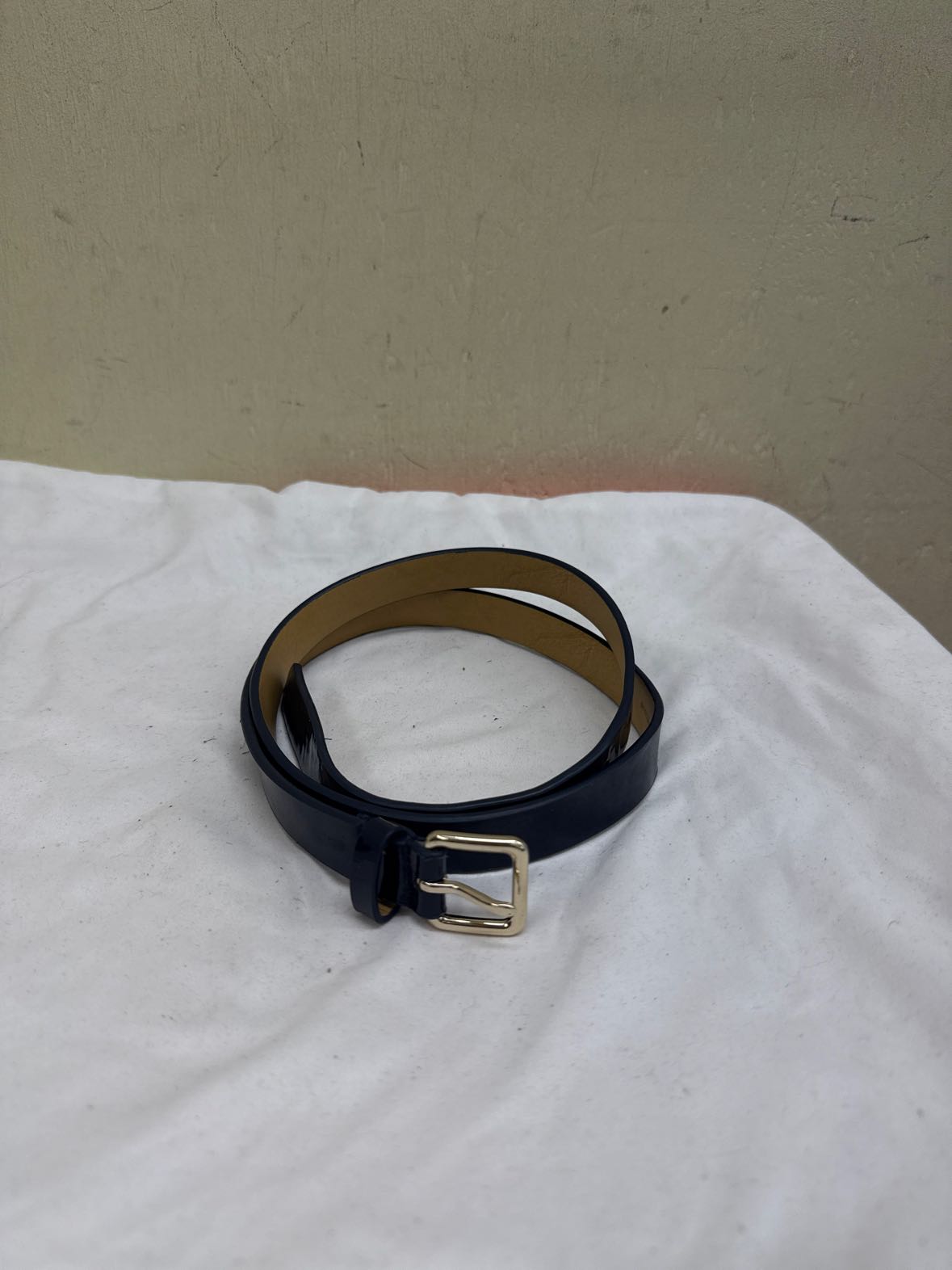 Talbots Size M Navy Belt