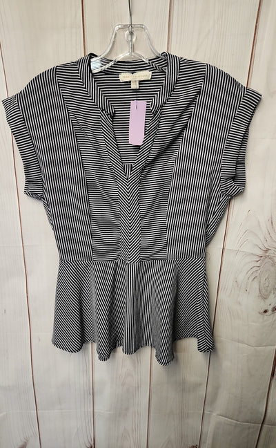Monteau Women's Size L Navy Sleeveless Top