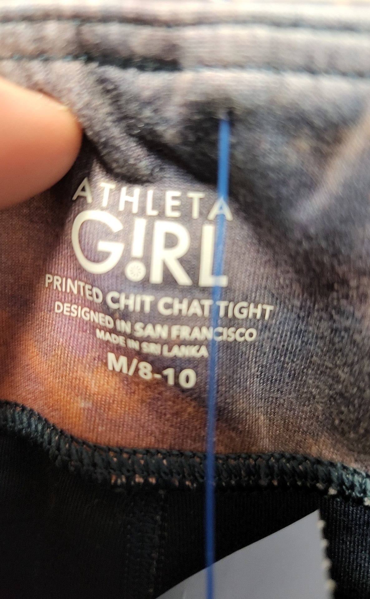 Athleta Girl's Size 8/10 Multi Leggings