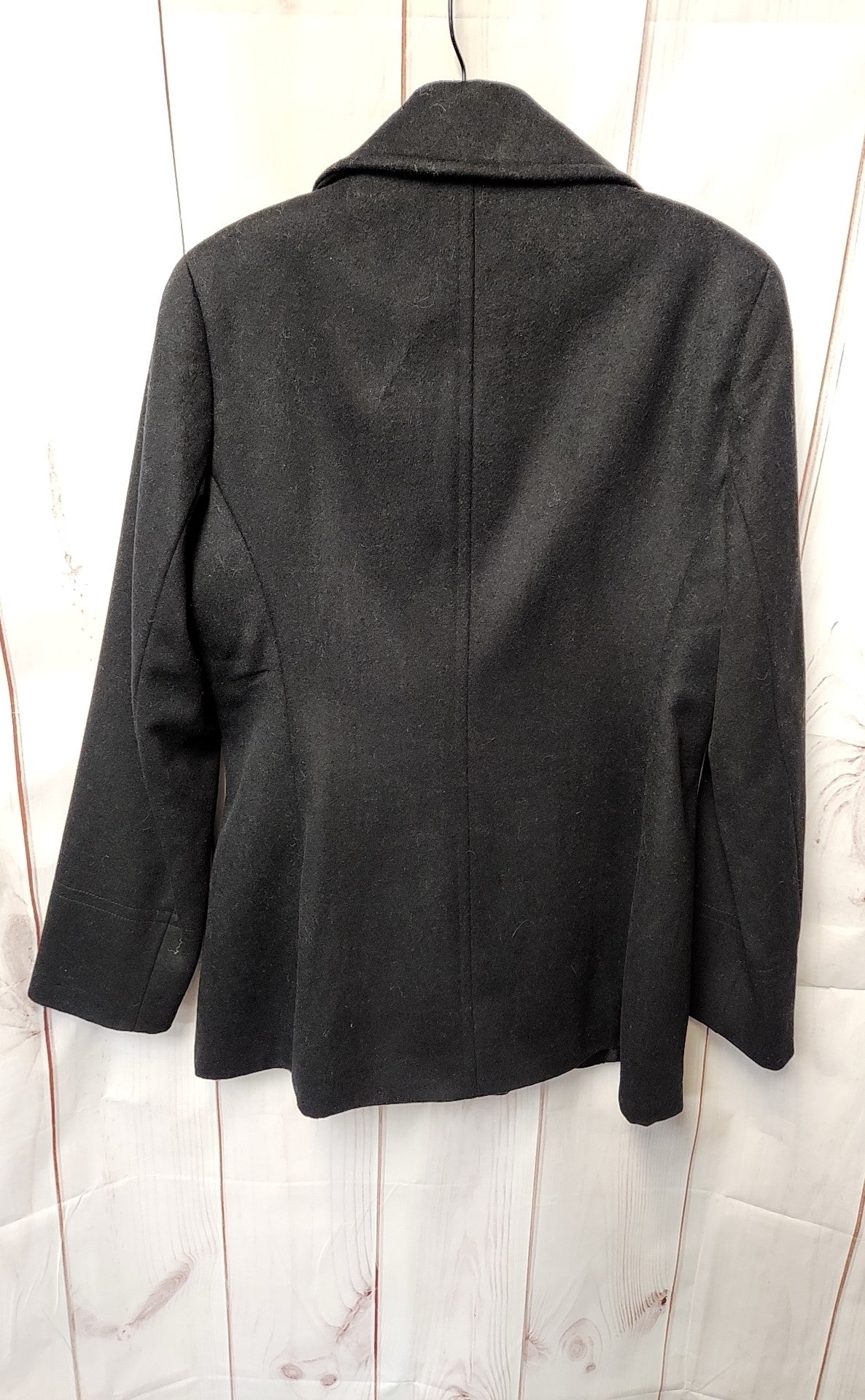 Calvin Klein Women's Size 4 Petite Black Wool Blend Jacket