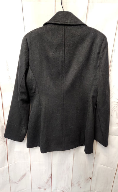 Calvin Klein Women's Size 4 Petite Black Wool Blend Jacket