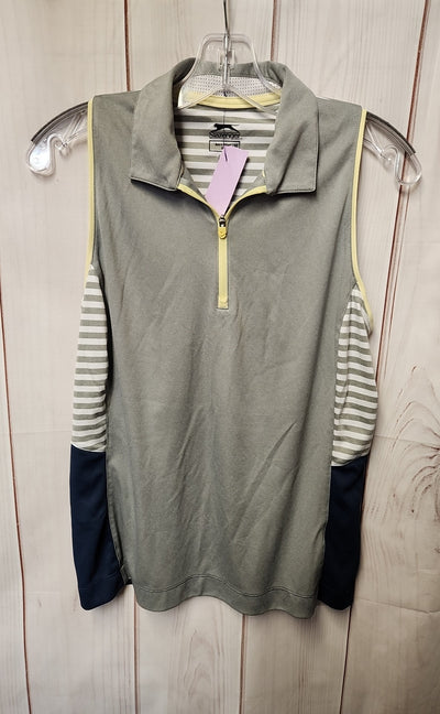Slazenger Women's Size M Gray Sleeveless Top