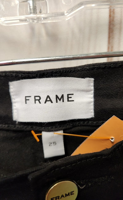 Frame Women's Size 25 (0) Black Jeans Le Skinny de Jeane